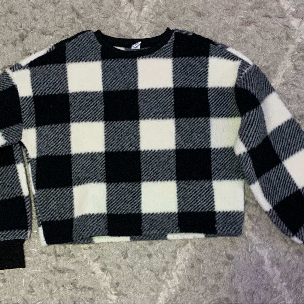 Old Navy Checkered Fleece